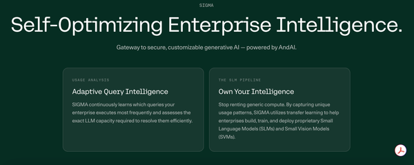 Sigma in Action: Transforming Enterprise Workflows with Self-Optimizing AI